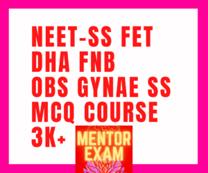 FET DHA FNB Obstetrics Gyneacology oncology reproductive medicine ss neet ss mcq course