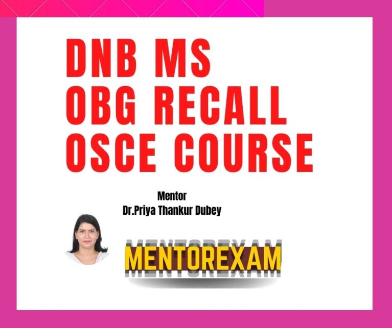 DNB MS Obstetrics Gynecology Solved Recall OSCE Course - Pass Practicals easily in first shot using the OSCE course excellent for practice and preparation for the OSCE exam for DNB Obstetrics Gynecology excellent for practice and preparation for the OSCE exam for DNB Obstetrics Gynecology Recalls Largest OSCE bank with solved answers for last minute revision Largest OSCE bank with solved answers for testing you preparation Largest OSCE bank with solved answers for concept learning Updating more OSCEs keep testing yourself with these OSCEs to stay sharp and prepare smart a lot earlier than your actual exams. And cover a lot of topics and OSCEs in a flash using the OSCE bank