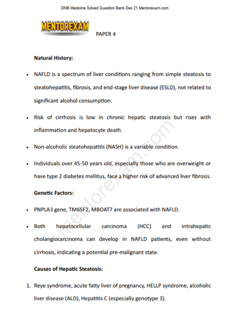 dnb md medicine solved question papers bank mentorexam