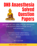 DNB Anaesthesia Solved Question Papers Book Paperback