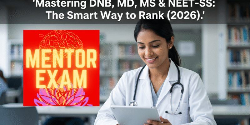 The Ultimate Guide to DNB, MD, MS & NEET-SS Exam Preparation (2026): Strategy, Resources & Smart Study Plan