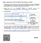 NBEMS DNB Theory exam June 2025 dates announced