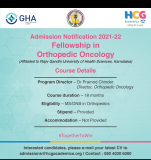 Fellowship Orthopaedic Oncology  Rajiv Gandhi University