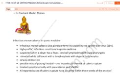 FET FNB DHA SS Orthopaedics MCQs Solved Question Bank