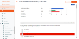 Neet ss Fnb DHA Pediatrics superspecialities mcq mock course